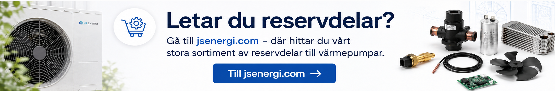Reservdelar till värmepumpar – jsenergi.com